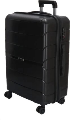 Beagles Originals Buster Middelgrote Koffer - 65 Cm - Zwart -Reisbagage Winkel 703x1200 4