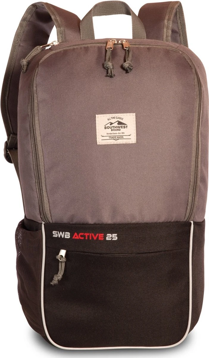 Southwest Bound Rugzak Active 18 Liter 27 X 34 Cm Polyester Grijs 3 Southwest Bound Rugzak Active 18 Liter 27 X 34 Cm Polyester Grijs