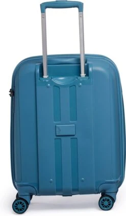 ©TROLLEYZ - Venice No.10 - Trolley - 55cm Met TSA Slot - Dubbele Wielen - 360° Spinners - 100% Polypropyleen - Handbagage Koffer In Ice Blue -Reisbagage Winkel 704x1200 1