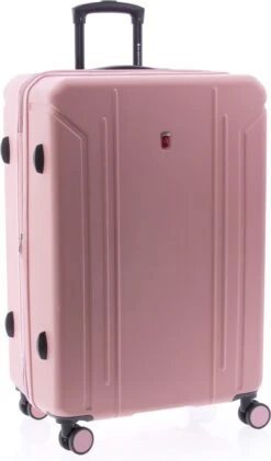 Gladiator Tropical Grote Koffer Expandable - 77 Cm - 105/117 Liter - Roze -Reisbagage Winkel 704x1200