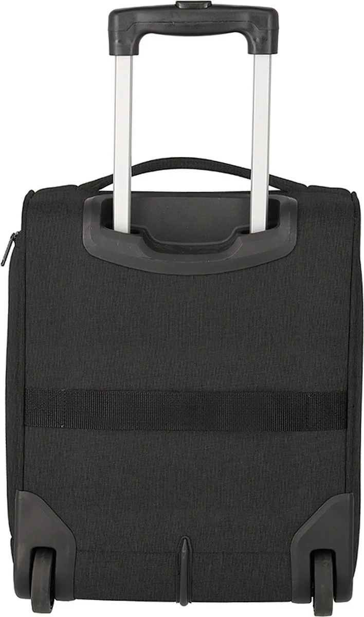 Travelite Handbagage Zachte Koffer / Trolley / Reiskoffer - Cabin - 43 Cm - Zwart 6 Travelite Handbagage Zachte Koffer / Trolley / Reiskoffer - Cabin - 43 Cm - Zwart - Afbeelding 4