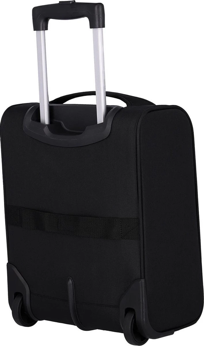 Travelite Handbagage Zachte Koffer / Trolley / Reiskoffer - Cabin - 43 Cm - Zwart 12 Travelite Handbagage Zachte Koffer / Trolley / Reiskoffer - Cabin - 43 Cm - Zwart - Afbeelding 10