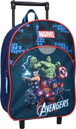 Avengers Thema Trolley/reistas Rugzak Koffertje 33 Cm Voor Kinderen - Weekendtasje Voor Kinderen -Reisbagage Winkel 710x1200