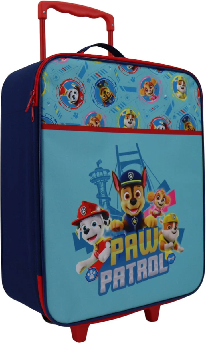 Paw Patrol Jongens Trolley Blauw 35 X 14,5 X 42 3 Paw Patrol Jongens Trolley Blauw 35 X 14,5 X 42