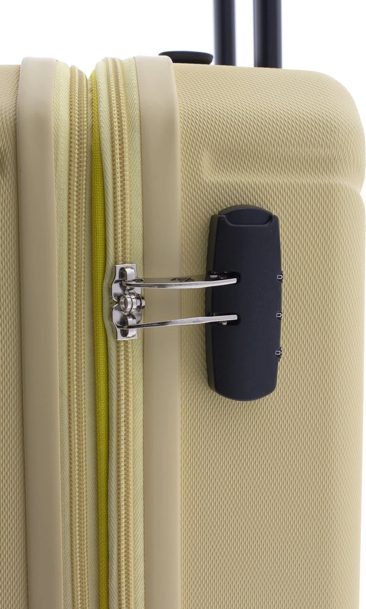 Gladiator Tropical Grote Koffer Expandable - 77 Cm - 105/117 Liter - Geel 13 Gladiator Tropical Grote Koffer Expandable - 77 Cm - 105/117 Liter - Geel - Afbeelding 11