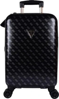 Guess Trolley Jesco Dames Koffer - Coal Logo -Reisbagage Winkel 722x1200 1