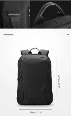 Rugzak Laptop Waterdichte Tas Schoudertas Heren Rugzak Met Laptopvak Laptoptas 15 6 Inch Regenponcho Waterdichte Tas Regenjas - MARK RYDEN® -Reisbagage Winkel 730x1200 3