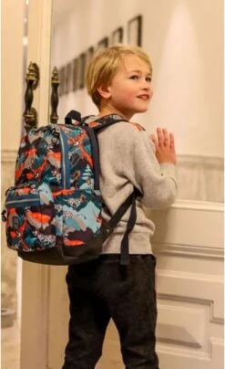 Pick & Pack Forest Dragon Backpack M - Multi Green -Reisbagage Winkel 734x1200 4