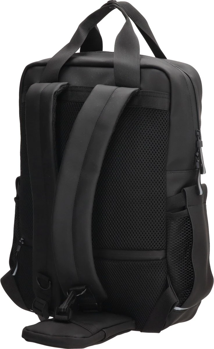 Beagles Originals Waterproof Originals Rugzak 15,6 Inch (34.5x19.4 Cm) - Zwart 8 Beagles Originals Waterproof Originals Rugzak 15,6 Inch (34.5x19.4 Cm) - Zwart - Afbeelding 6