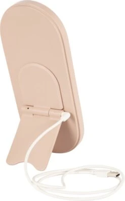 Peach Beauty Luxe Reis Beautycase - LED-spiegel - Dusty Pink - Oplaadbaar - Luxe Uitvoering -Reisbagage Winkel 747x1200 13