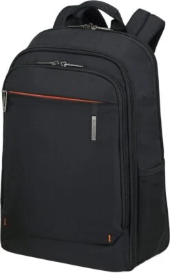 "Samsonite Laptoprugzak - Network 4 Lpt Backpack 17.3"" Charcoal Black" -Reisbagage Winkel 749x1200 3