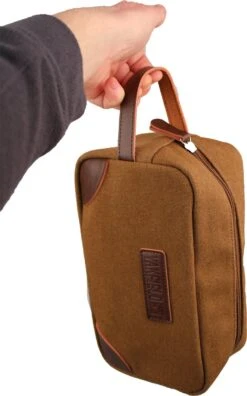 Yakfield - Reistas - Dames En Heren - Combinatiedeal - Weekendtas Zwart Antraciet Grijs - Toilettas Bruin - Compact - Canvas - Vintage 17 Yakfield - Reistas - Dames En Heren - Combinatiedeal - Weekendtas Zwart Antraciet Grijs - Toilettas Bruin - Compact - Canvas - Vintage -Reisbagage Winkel 749x1200 9