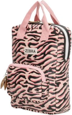 Zebra Trends Rugzak (S) - Zebra Stripes Pink -Reisbagage Winkel 755x1200 2