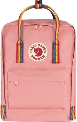 Fjallraven Fjällräven Kanken Rainbow Rugzak Pink - Rainbow Pattern
