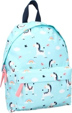 Prêt Get Excited Rugzak Meisje - Rugtas Kind - Mint - Zebra -Reisbagage Winkel 765x1200 14