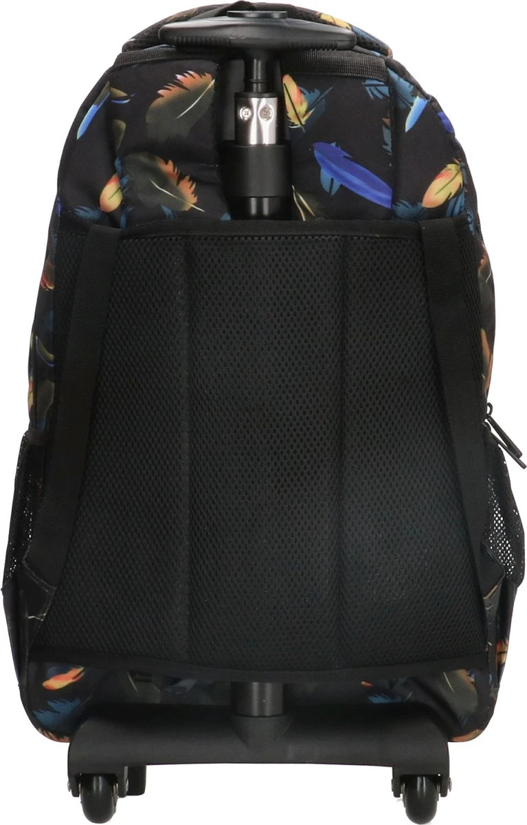 Enrico Benetti Cornell Laptop Rugzaktrolley - Zwart 5 Enrico Benetti Cornell Laptop Rugzaktrolley - Zwart - Afbeelding 3