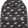 Miss Lulu Rugzak - Schooltas - Schoolrugzak Paarden - Premium Kwaliteit - Zwart (e1401h Bk) -Reisbagage Winkel 774x1200 5
