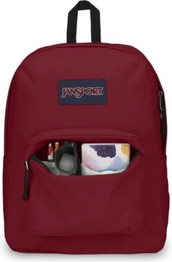 JanSport SUPERBREAK ONE Rugzak, 26 Liter - Russet Red -Reisbagage Winkel 790x1200 11