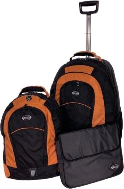 Ice Dog 3 In 1 Trolley Rugzak Large 70L Oranje 65x41x29cm