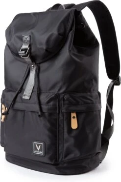 HEANVÈR Vintage Oxfort Rugzak - Waterdichte Rugtas 23L - 15,6 Inch Laptop Tas - Zwart -Reisbagage Winkel 794x1200 12