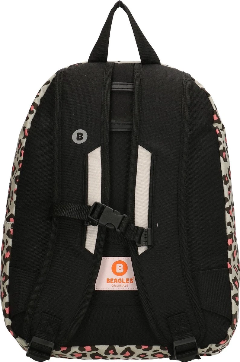 Beagles Original Kinderrugzak - Leo - Grijs 7 Beagles Original Kinderrugzak - Leo - Grijs - Afbeelding 5