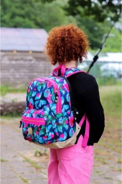 Pick & Pack Prachtige Vlinder - Rugzak - Donkerblauw - Maat M -Reisbagage Winkel 798x1200 15