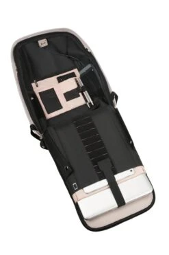 Samsonite Laptoprugzak - Securipak S Laptop Backpack 14.1 Inch Stone Grey -Reisbagage Winkel 799x1200 126