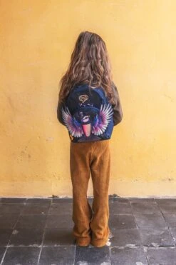 Stones And Bones Laurel 2.0 - Wings Meisjes Rugzak - Indigo -Reisbagage Winkel 799x1200 245