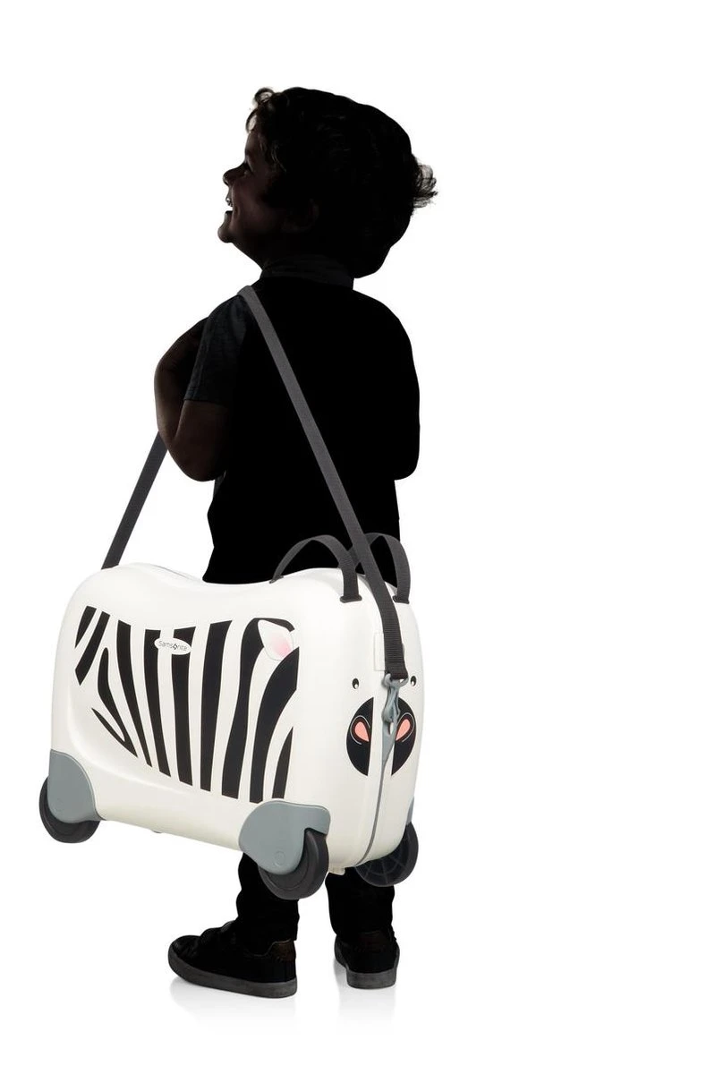 Samsonite Ride-on Kinderkoffer - Dream Rider Suitcase Zebra Z. 8 Samsonite Ride-on Kinderkoffer - Dream Rider Suitcase Zebra Z. - Afbeelding 6