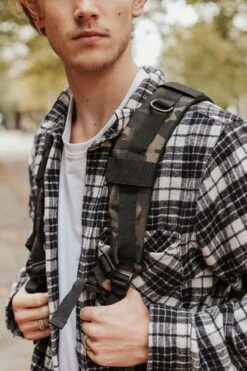 LAYSTON. - 45L Sport School Werk Rugtas - Sport Rugzak - Tactical Backpack - Waterafstotend - Camo Groen -Reisbagage Winkel 800x1200 150