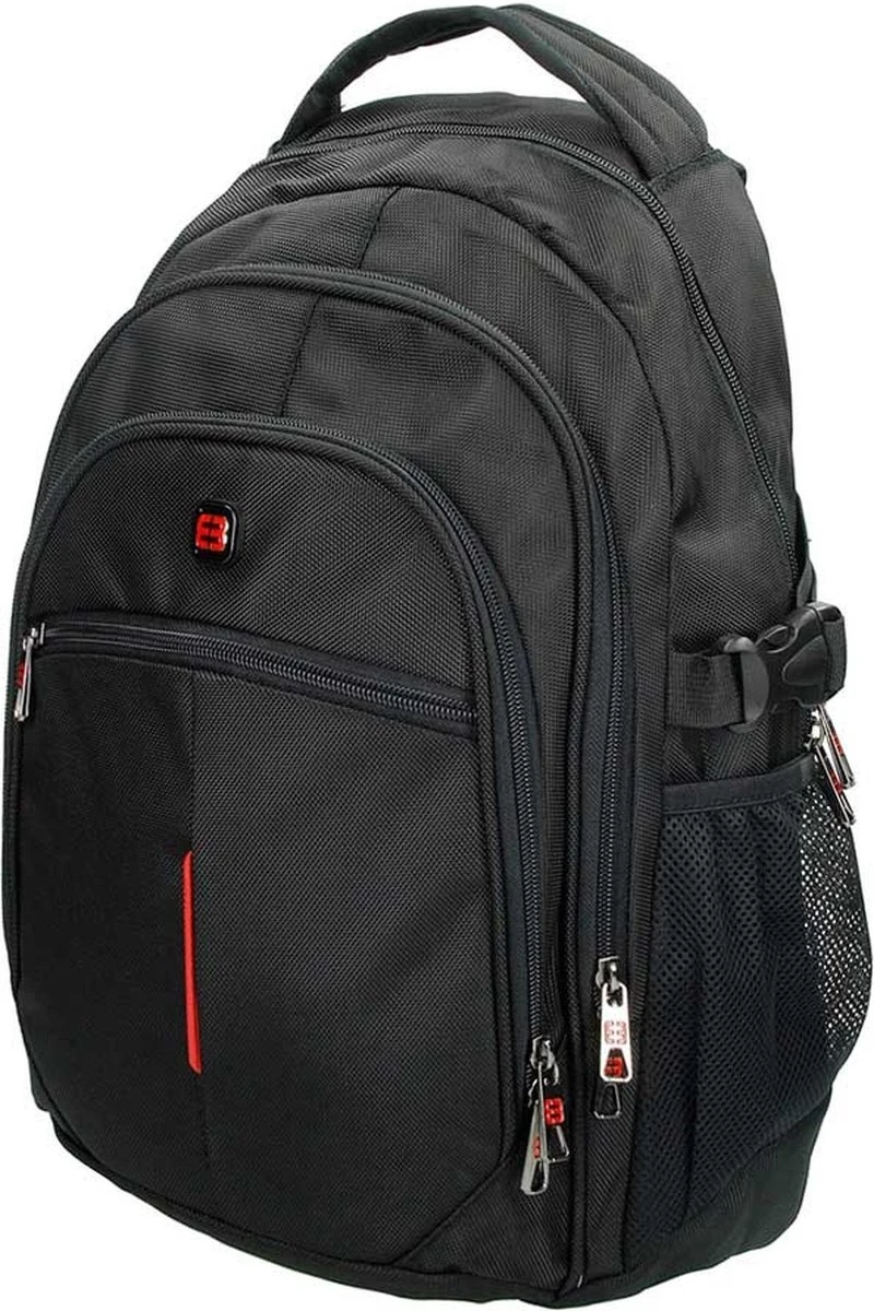 Enrico Benetti Cornell 47081 Laptoprugzak 15,6 Inch Laptopvak - Zwart 10 Enrico Benetti Cornell 47081 Laptoprugzak 15,6 Inch Laptopvak - Zwart - Afbeelding 8