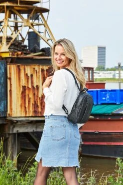 Enrico Benetti Toulouse Rugzak - 66169 - Zwart -Reisbagage Winkel 800x1200 175