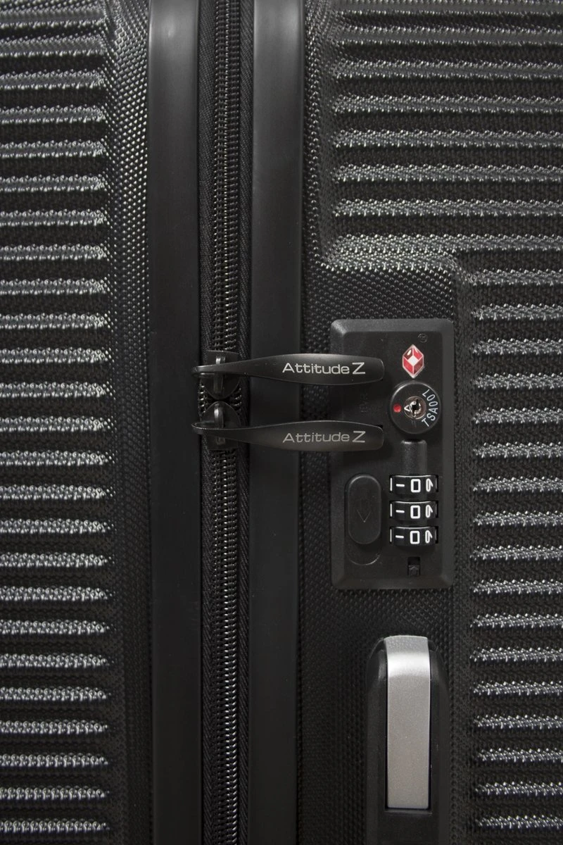 AttitudeZ Air-Z Handbagage Koffer Zwart 55cm - TSA-slot 7 AttitudeZ Air-Z Handbagage Koffer Zwart 55cm - TSA-slot - Afbeelding 5