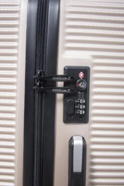 AttitudeZ Air-Z Reiskoffer Medium Champagne 67cm - TSA-slot -Reisbagage Winkel 800x1200 81