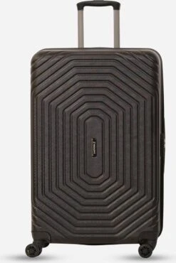 ©TROLLEYZ - Florence No.7 - Reiskoffer 78cm Met TSA Slot - Dubbele Wielen - 360° Spinners - 100% ABS - Reiskoffer In Night Black -Reisbagage Winkel 802x1200 2