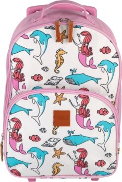 Princess Traveller Kids Collection - Trolley - Rond Zeemeermin 9 Princess Traveller Kids Collection - Trolley - Rond Zeemeermin -Reisbagage Winkel 803x1200 4