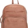 Enrico Benetti Zoë Dames Rugzak Klein - Kunstleer - Misty Rose -Reisbagage Winkel 806x1200 11