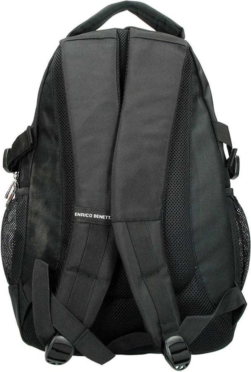 Enrico Benetti Cornell 47081 Laptoprugzak 15,6 Inch Laptopvak - Zwart 9 Enrico Benetti Cornell 47081 Laptoprugzak 15,6 Inch Laptopvak - Zwart - Afbeelding 7