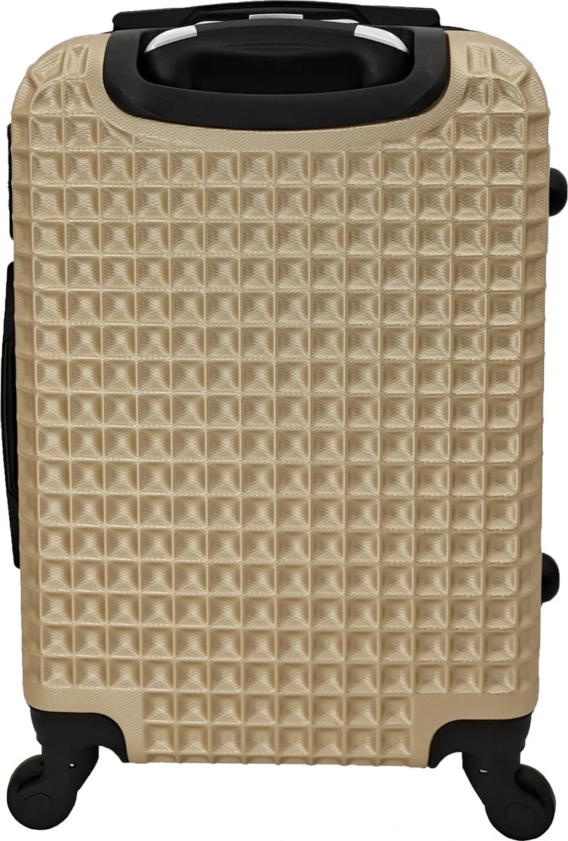 SB Travelbags Handbagage Koffer 51cm 4 Wielen Trolley - Champagne 12 SB Travelbags Handbagage Koffer 51cm 4 Wielen Trolley - Champagne - Afbeelding 10