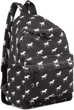 Miss Lulu Rugzak - Schooltas - Schoolrugzak Paarden - Premium Kwaliteit - Zwart (e1401h Bk) 10 Miss Lulu Rugzak - Schooltas - Schoolrugzak Paarden - Premium Kwaliteit - Zwart (e1401h Bk) -Reisbagage Winkel 812x1200 10
