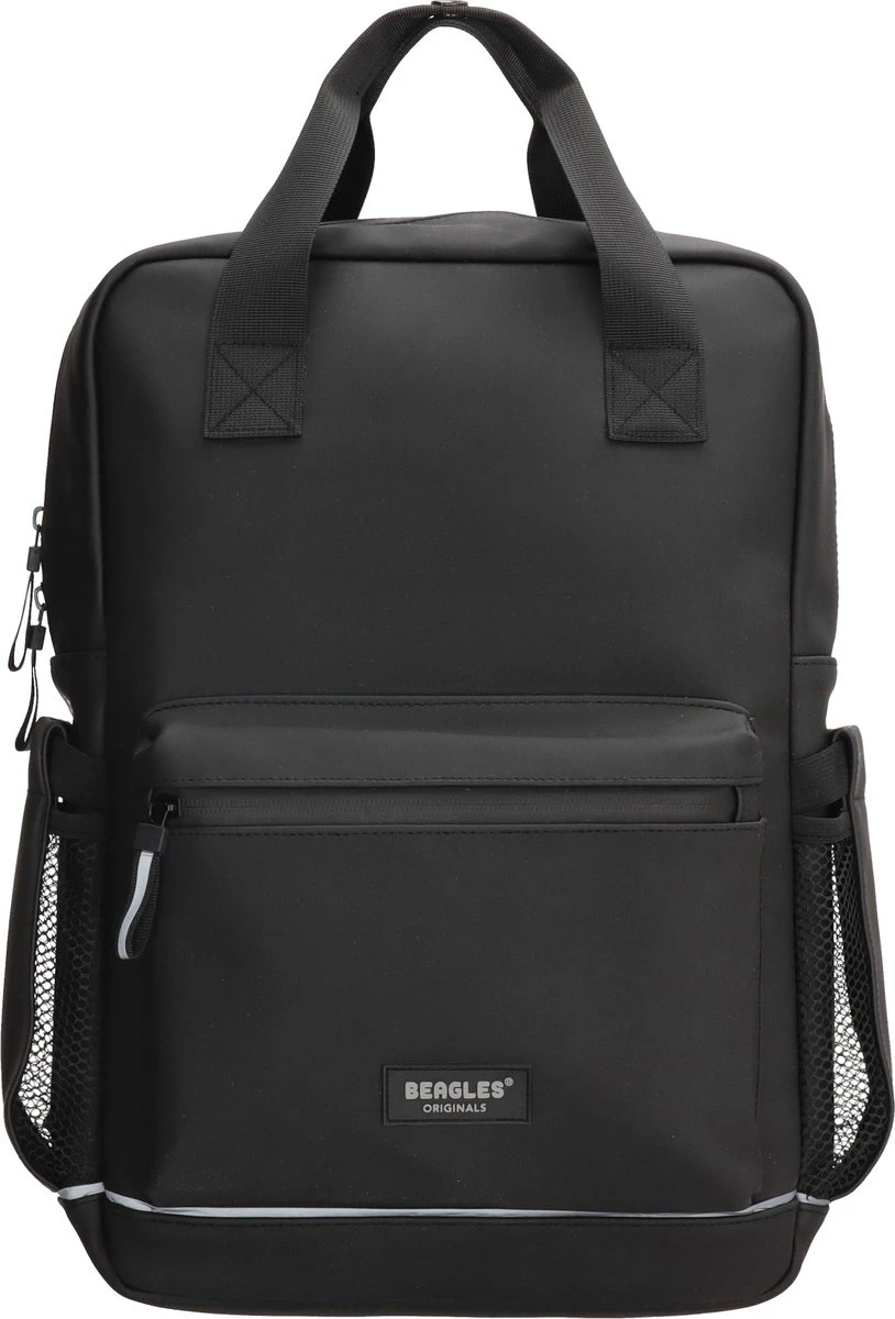 Beagles Originals Waterproof Originals Rugzak 15,6 Inch (34.5x19.4 Cm) - Zwart 7 Beagles Originals Waterproof Originals Rugzak 15,6 Inch (34.5x19.4 Cm) - Zwart - Afbeelding 5