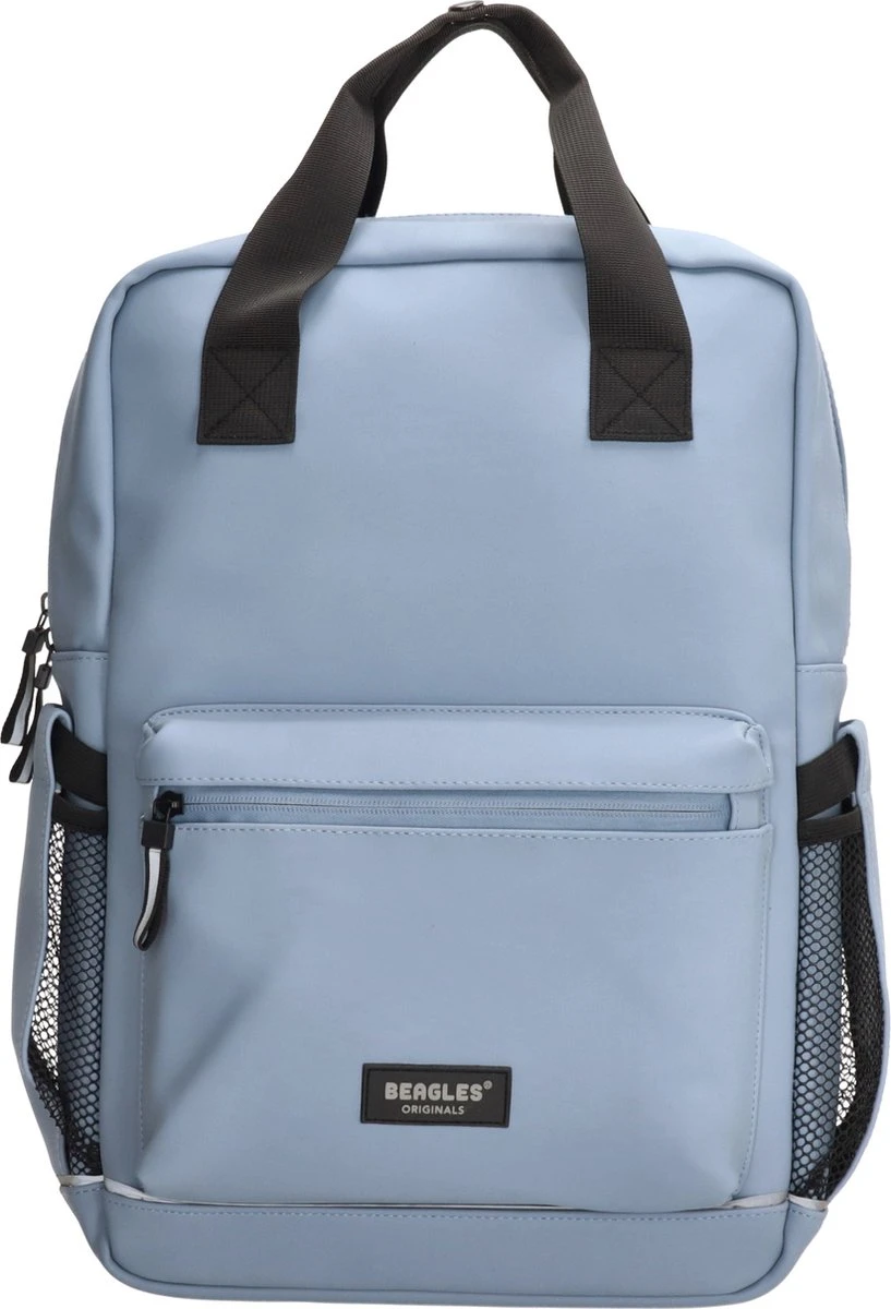 Beagles Originals Waterproof Originals Rugzak 15,6 Inch (34.5x19.4 Cm) - Lichtblauw 7 Beagles Originals Waterproof Originals Rugzak 15,6 Inch (34.5x19.4 Cm) - Lichtblauw - Afbeelding 5