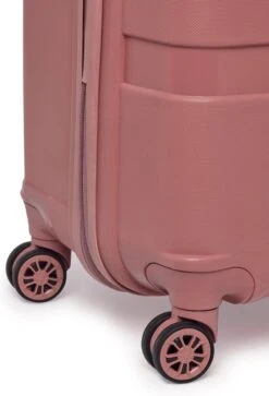 ©TROLLEYZ - Paris No.5 - Kofferset 2 Delig - 55+78cm Met TSA Slot - Dubbele Wielen - 360° Spinners - 100% Polypropyleen - Reiskoffers In Rose Blush -Reisbagage Winkel 817x1200 6