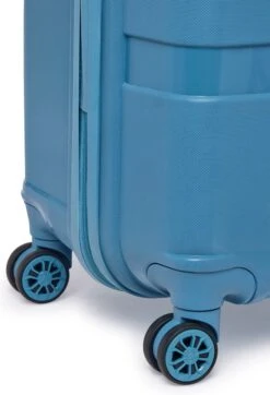 ©TROLLEYZ - Paris No.5 - Trolley - 55cm Met TSA Slot - Dubbele Wielen - 360° Spinners - 100% Polypropyleen - Handbagage Koffer In Ice Blue -Reisbagage Winkel 819x1200 1