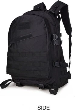 Leger Rugzak Zwart- Waterdichte Zwarte Rugzak - Outdoor - Kamperen - Backpack -Reisbagage Winkel 822x1200 12