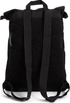 Norlander Vintage Ribbel Rugzak - Zwart - Corduroy - 28 Liter 9 Norlander Vintage Ribbel Rugzak - Zwart - Corduroy - 28 Liter -Reisbagage Winkel 822x1200 7