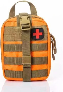 Alta-X Outdoor - EHBO Tas Oranje - Medicijntas - First Aid Bag - Jacht Survival Militaire Edc Pack Molle - Tactical Heuptas Outdoor Sos Pouch Leger Medische Kit Taille Riem Rugzak -Reisbagage Winkel 825x1200 27