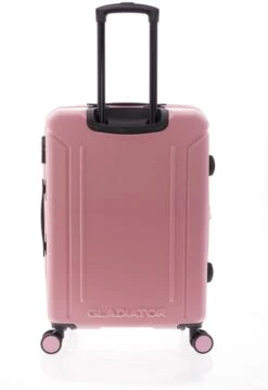 Gladiator Tropical Middelgrote Koffer Expandable - 67 Cm - 72/82 Liter - Roze -Reisbagage Winkel 826x1200 3