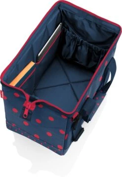 Reisenthel Allrounder M Reistas Sporttas - 18L - Mixed Dots Red Rood -Reisbagage Winkel 830x1200 30