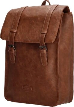 Enrico Benetti Caen 66593 Rugzak Met 14" Laptopvak - Cognac -Reisbagage Winkel 834x1200 10